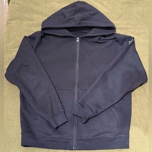 ALO Renown Full Zip Hoodie-Black